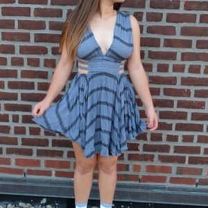 FREE PEOPLE cut out dress!